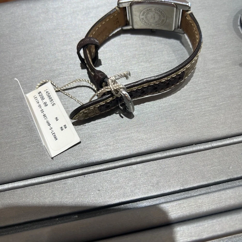 Coach Designer CC Watch Lexi Rectangular - Picture 5 of 5